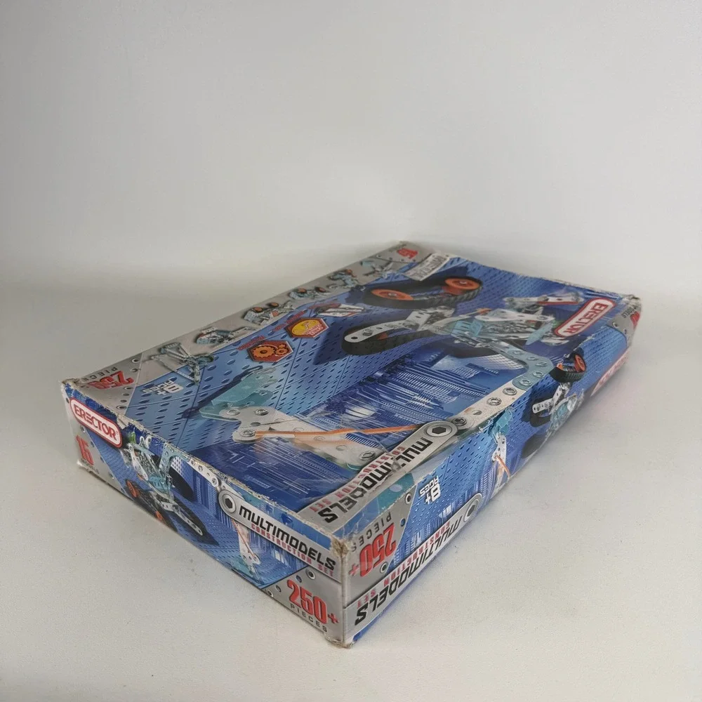 Erector Meccano Multimodels 15 Model Construction Set 250+ Pcs 836515E 2012